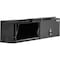 Buyers Products 16x13x88 Inch Gloss Black Diamond Tread Aluminum Topsider Truck Box with Flip-Up Doors 1721356 - alternate 3